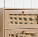 Birlea Croxley 7 Drawer Rattan Chest Oak