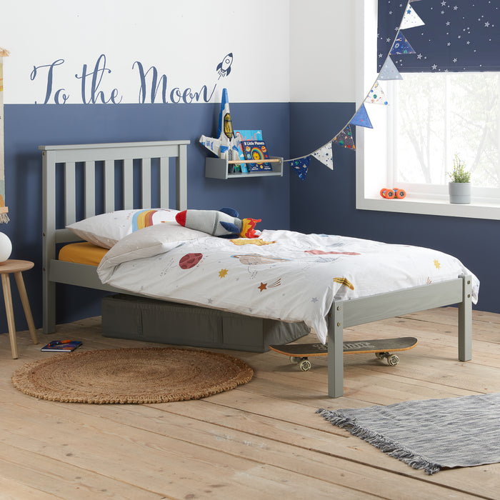 Birlea Denver Single Bed Grey