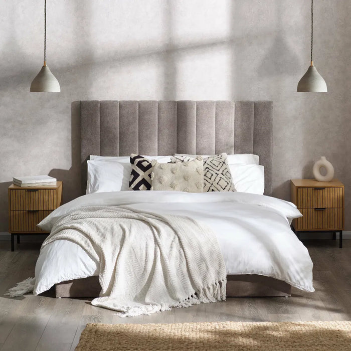 ELOISE 150CM BED IN A BOX - SAHARA CHENILLE