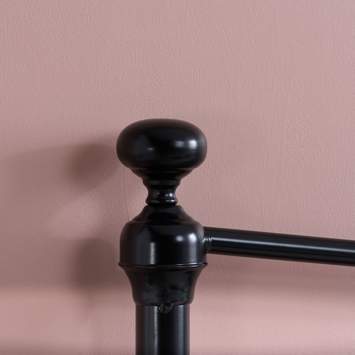 Birlea Emily Small Double Bed Black