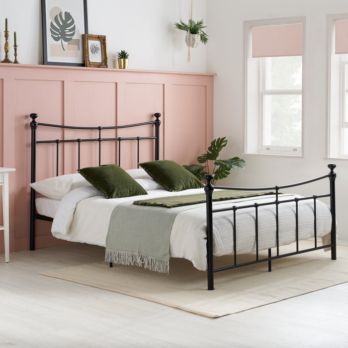 Birlea Emily Double Bed Black