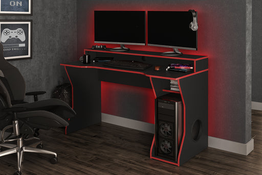 Birlea Enzo Gaming Computer Desk Black & Red