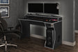 Birlea Enzo Gaming Computer Desk Black & Silver