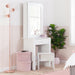 Birlea Evelyn 1 Drawer Sliding Mirror Dressing Table White