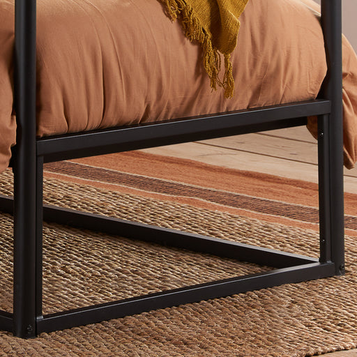 Birlea Farringdon Single Metal 4 Poster Bed