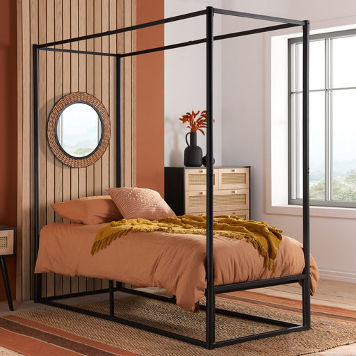 Birlea Farringdon Single Metal 4 Poster Bed