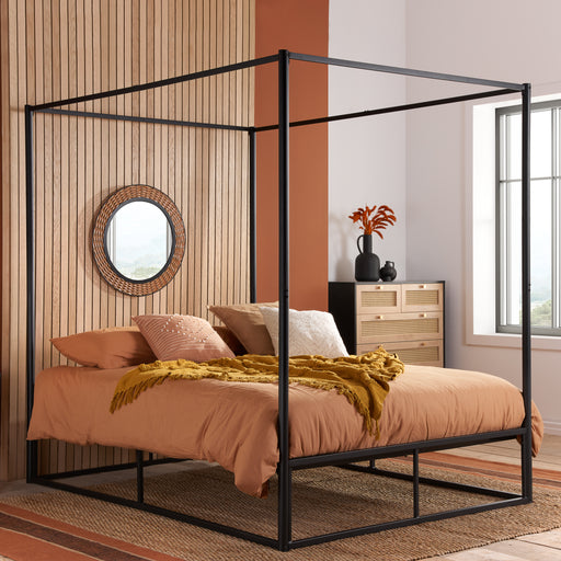 Birlea Farringdon King Metal 4 Poster Bed