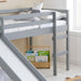 Birlea Frankie Midi Sleeper With Slide Grey