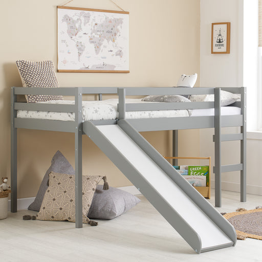Birlea Frankie Midi Sleeper With Slide Grey