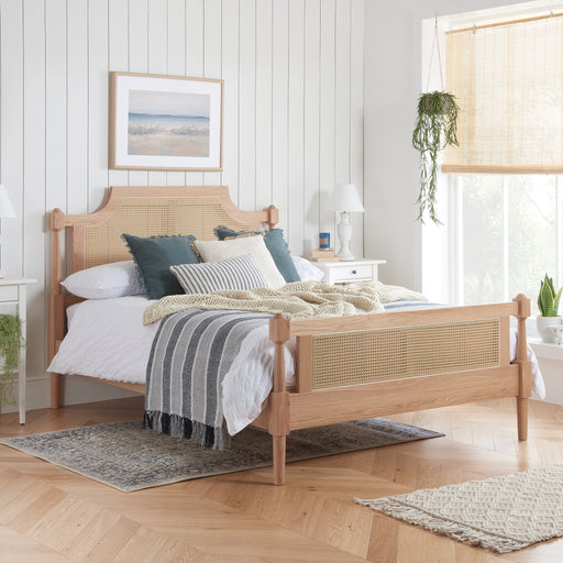 Birlea Geneva Double Rattan Bed