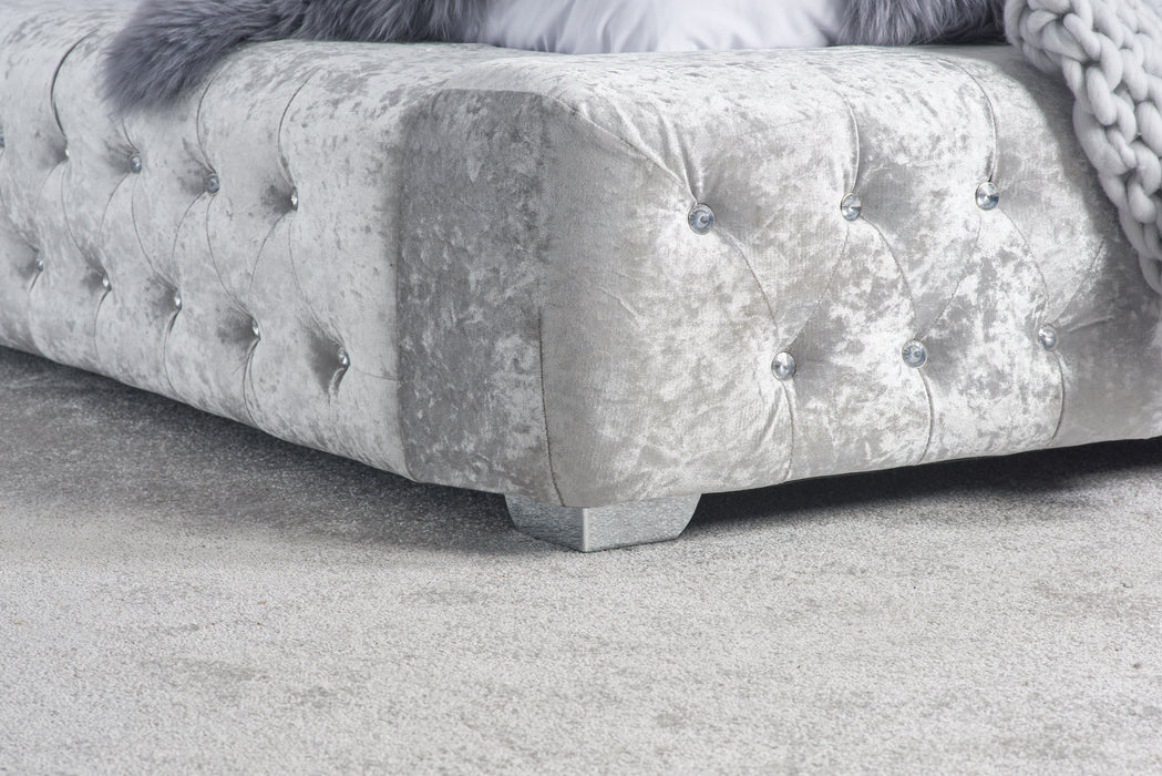 Birlea Grande Super King Bed Grey