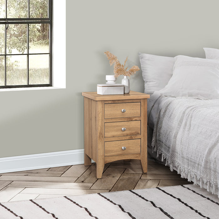 Birlea Hampstead 3 Drawer Bedside