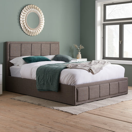 Birlea Hannover Small Double Ottoman Bed Grey
