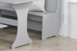 Birlea Hemington Corner Dining Set Grey