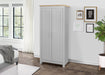 Birlea Highgate 2 Door Wardrobe Grey & Oak