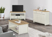Birlea Highgate Corner TV Unit Cream & Oak