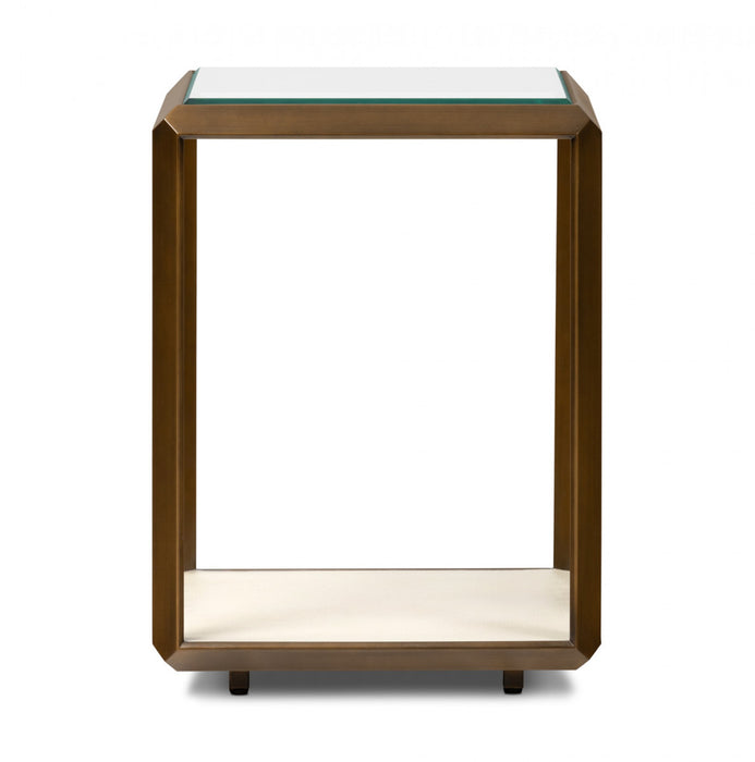 Elmley End Table Ivory