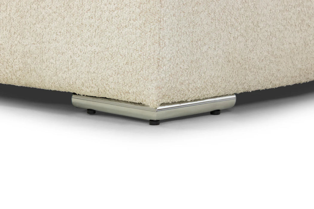 Inga Fullback Beige U Shape Corner Sofa