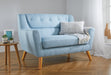 Birlea Lambeth Medium Sofa Duck Egg Blue