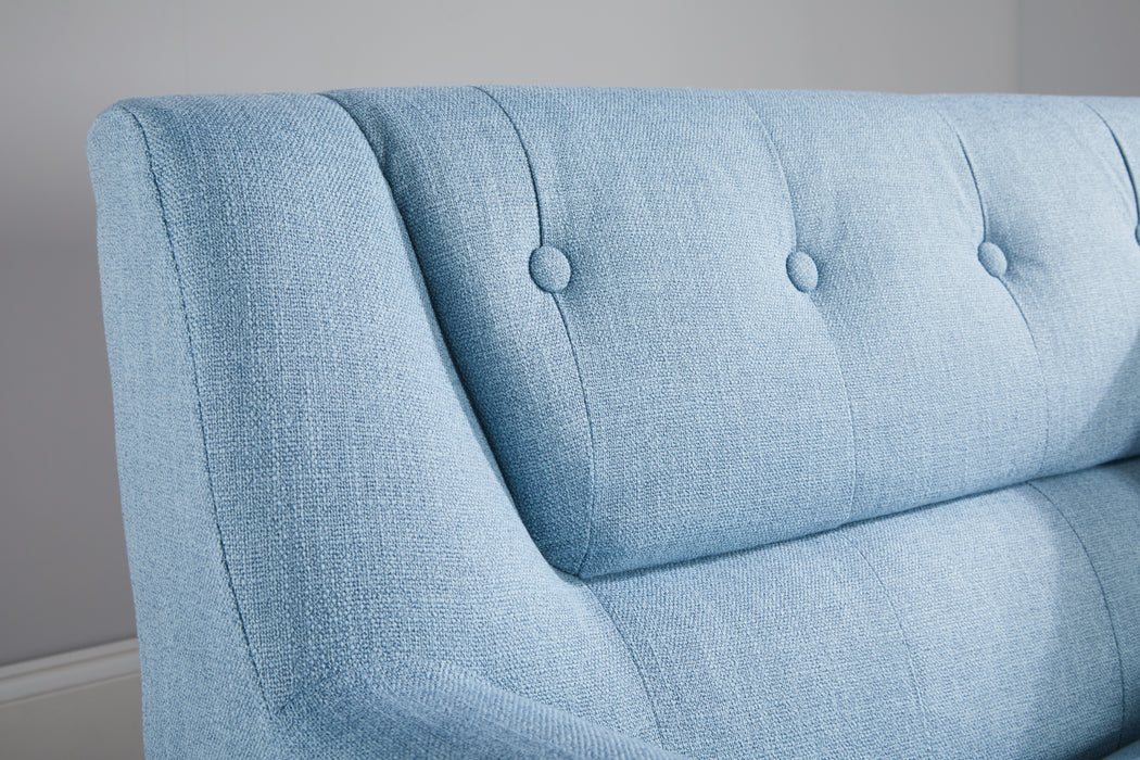 Birlea Lambeth Medium Sofa Duck Egg Blue