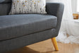 Birlea Lambeth Medium Sofa Grey