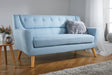 Birlea Lambeth Large Sofa Duck Egg Blue