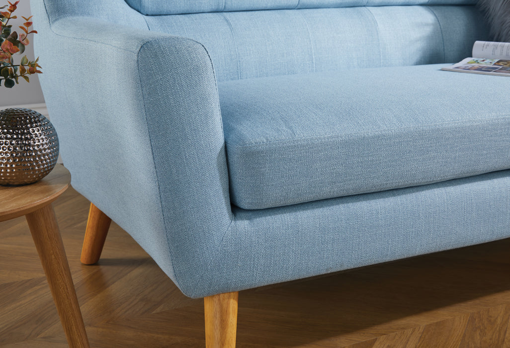Birlea Lambeth Large Sofa Duck Egg Blue