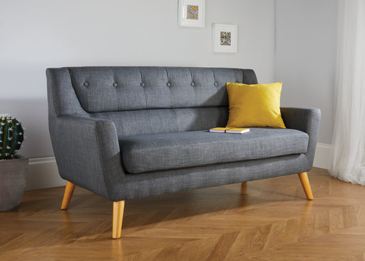 Birlea Lambeth Large Sofa Grey