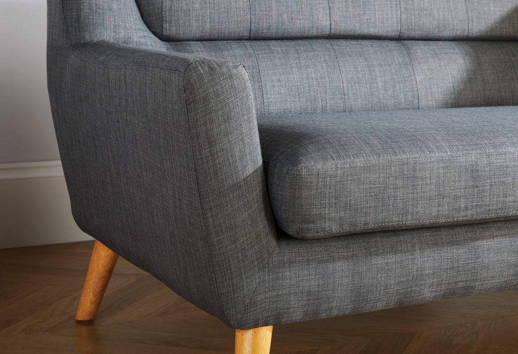 Birlea Lambeth Large Sofa Grey