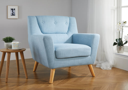 Birlea Lambeth Chair Duck Egg Blue