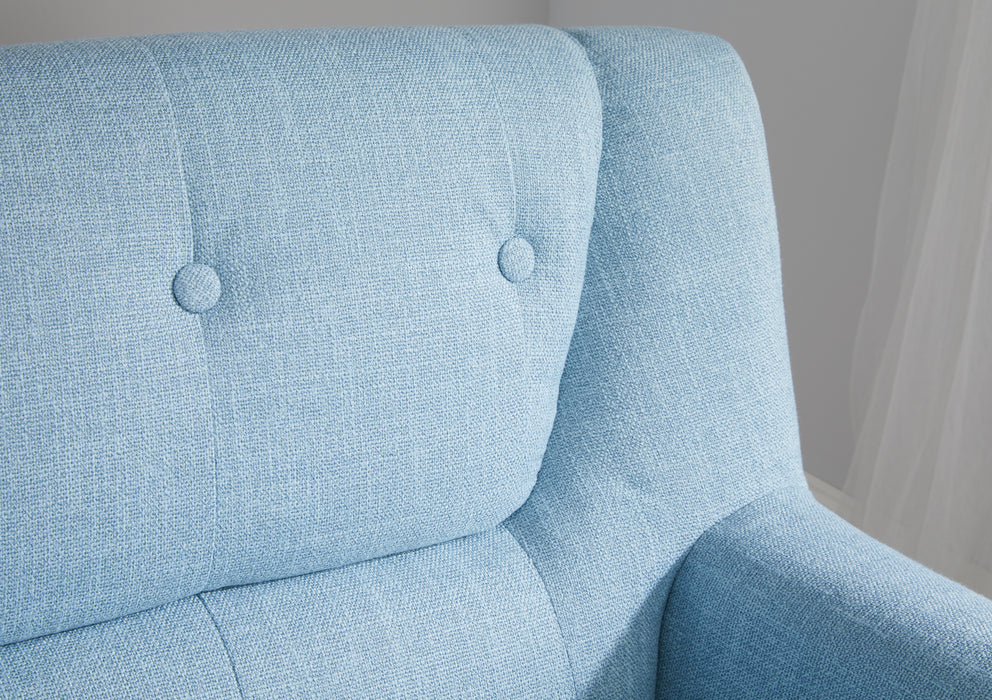 Birlea Lambeth Chair Duck Egg Blue