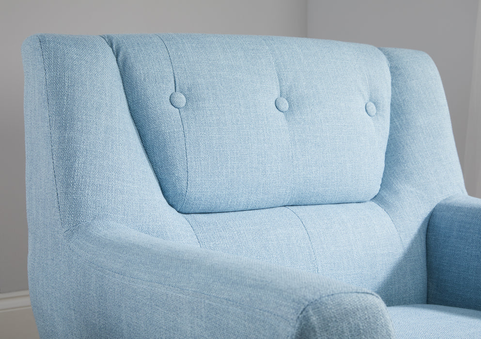 Birlea Lambeth Chair Duck Egg Blue