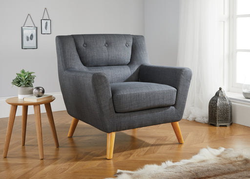 Birlea Lambeth Chair Grey