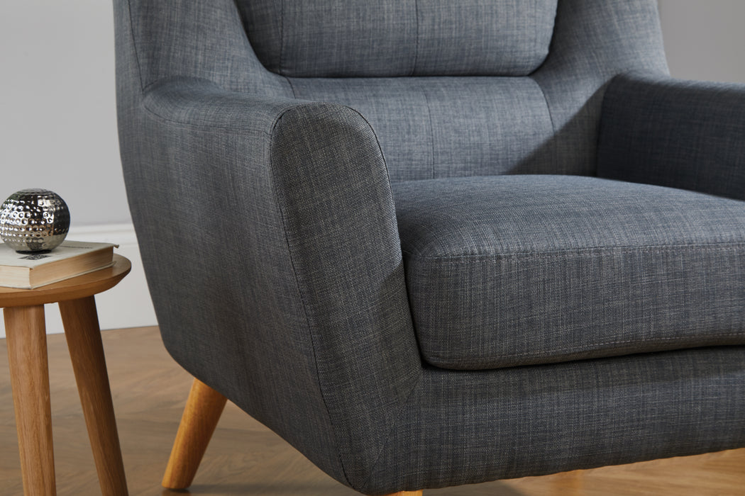 Birlea Lambeth Chair Grey