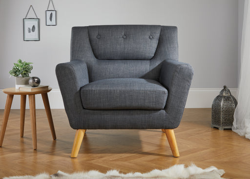 Birlea Lambeth Chair Grey