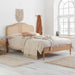 Birlea Leonie Rattan Bed Oak