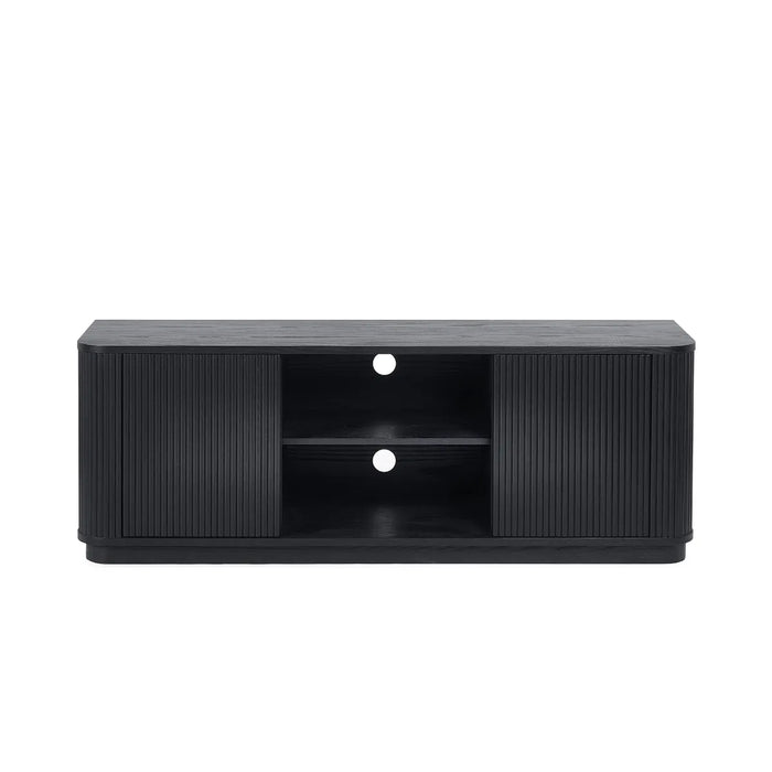 LOUIS BLACK FLUTED TV UNIT