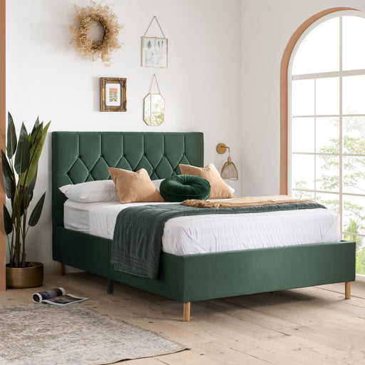 Birlea Loxley King Bed Green