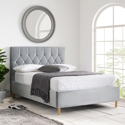 Birlea Loxley King Bed Grey