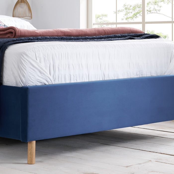Birlea Loxley King Ottoman Bed Blue