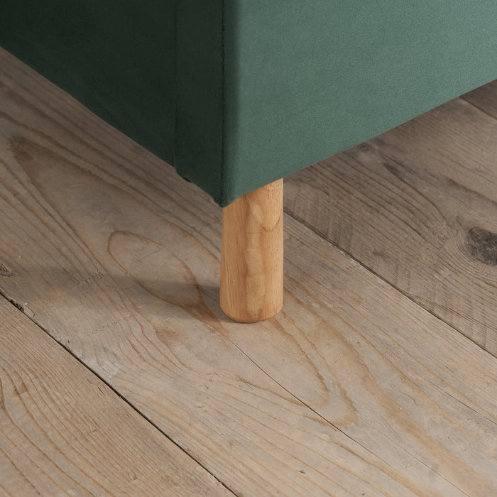 Birlea Loxley King Ottoman Bed Green