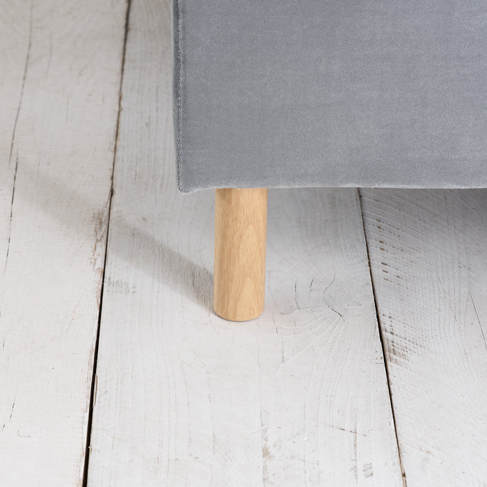 Birlea Loxley King Ottoman Bed Grey