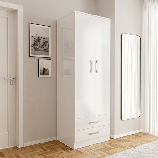 Birlea Lynx 2 Door Combi Wardrobe