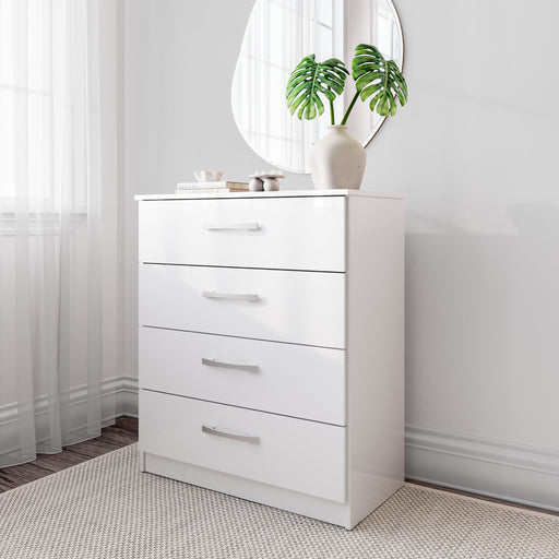 Birlea Lynx 4 Drawer Chest White