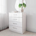 Birlea Lynx 4 Drawer Chest White