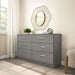 Birlea Lynx 6 Drawer Chest Grey