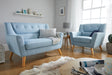 Birlea Lambeth Medium Sofa Duck Egg Blue