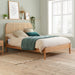 Birlea Margot King Rattan Bed Oak