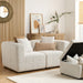 Birlea Milo 2 Seater Sofa With Footstool