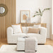 Birlea Milo 2 Seater Sofa With Footstool